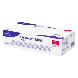 PEHA-SOFT nitril wit Unt.Hands.unsteril pf L, 100 St