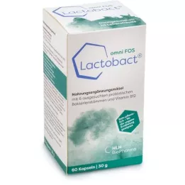 LACTOBACT omni FOS enteric-gecoate capsules, 60 st