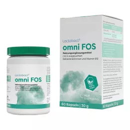 LACTOBACT omni FOS enteric-gecoate capsules, 60 st