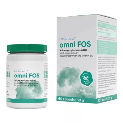 LACTOBACT omni FOS enteric-gecoate capsules, 60 st LACTOBACT omni FOS enteric-gecoate capsules, 60 st
