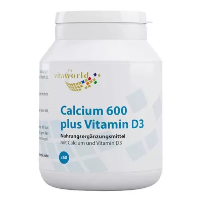 CALCIUM 600 plus D3 tabletten, 60 stuks