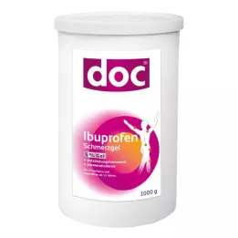 DOC IBUPROFEN Pijngel 5% dispensercartridge, 1 kg