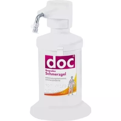 DOC IBUPROFEN Pijngel dispenser/basis, 1 st