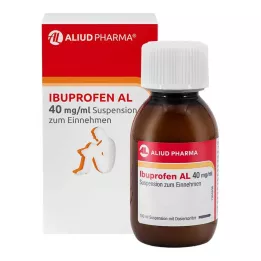 IBUPROFEN AL 40 mg/ml Orale suspensie, 100 ml