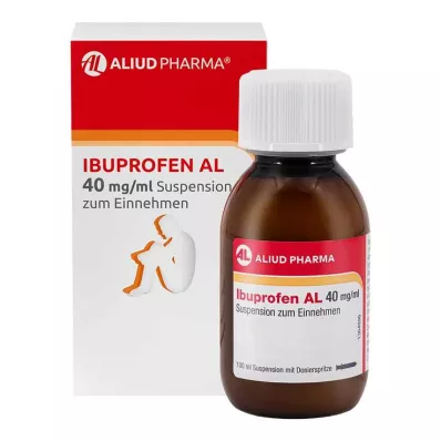 Ibuprofen AL 40 mg/ml orale suspensie, 100 ml