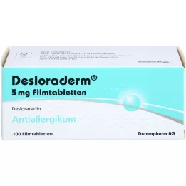 DESLORADERM 5 mg filmomhulde tabletten, 100 stuks