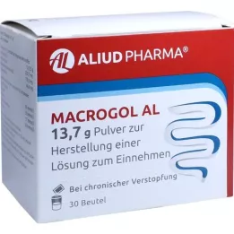 MACROGOL AL 13,7 g Oraal preparaat, 30 stuks