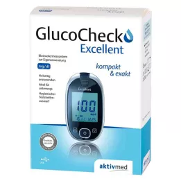 GLUCOCHECK Uitstekende Bloedglucosemeter Set mg/dl, 1 st
