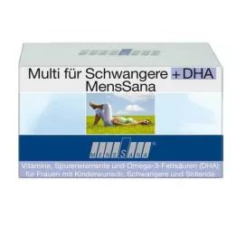 MULTI FÜR Zwanger+DHA MensSana-capsules, 60 stuks