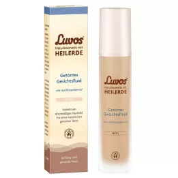 Luvos natuurlijke cosmetica getinte gezichtsvloeistof licht, 50 ml