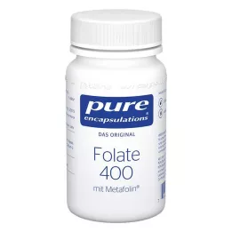 PURE ENCAPSULATIONS Foliumzuur 400 Capsules, 90 Capsules