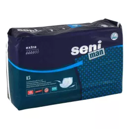 SENI Man incontinentie onderlegger extra, 15 stuks