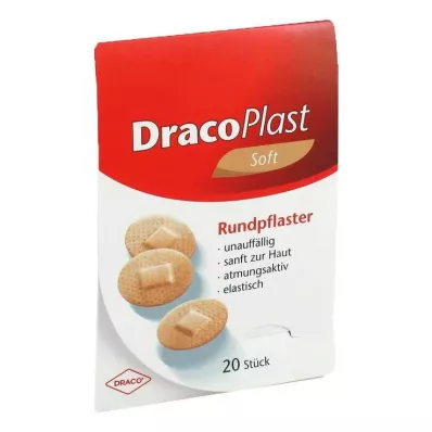 DRACOPLAST Zacht gips 2,2 cm rond skinf., 20 st