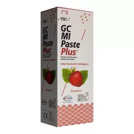 GC MI Plak Plus Aardbei, 40 g
