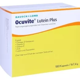 OCUVITE Luteïne Plus Capsules, 180 Capsules