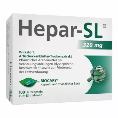 Hepar-SL® 320 mg harde capsules, 100 st