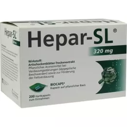 HEPAR-SL 320 mg harde capsules, 200 stuks