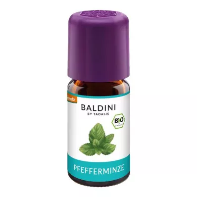Baldini biologische aroma pepermunt Demeter, 5 ml Baldini biologische aroma pepermunt Demeter, 5 ml