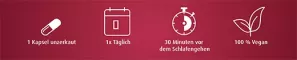 Instructions for use for Melatonine 1 mg capsules, 50 st - 2
