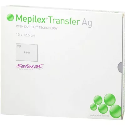 Mepilex Transfer Ag schuimverband 10x12,5cm, 5 st