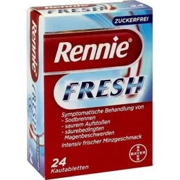 RENNIE FRESH Kauwtabletten, 24 stuks