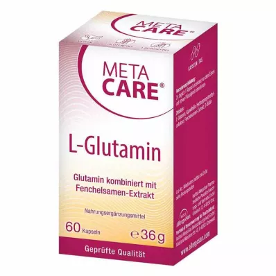 Meta Care L-Glutamine capsules, 60 st Meta Care L-Glutamine capsules, 60 st