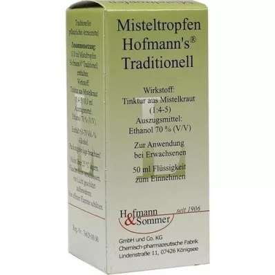 MISTEL-TROPFEN Hofmanns traditioneel, 50 ml