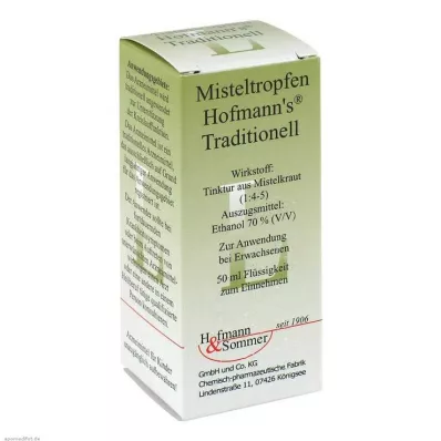 MISTEL-TROPFEN Hofmanns traditioneel, 50 ml