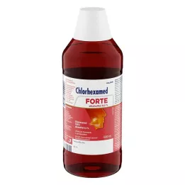 CHLORHEXAMED FORTE alcoholvrije 0,2%-oplossing, 600 ml