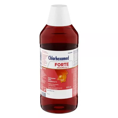 CHLORHEXAMED FORTE alcoholvrije 0,2%-oplossing, 600 ml CHLORHEXAMED FORTE alcoholvrije 0,2%-oplossing, 600 ml
