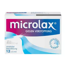 MICROLAX Klysmas met rectale oplossing, 12X5 ml