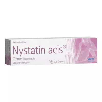 NYSTATIN acis-crème, 20 g NYSTATIN acis-crème, 20 g