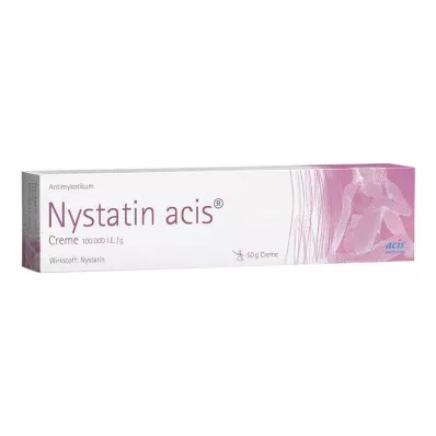 NYSTATIN acis-crème, 50 g NYSTATIN acis-crème, 50 g