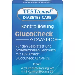 TESTAMED GlucoCheck Advance controleoplossing, 4 ml