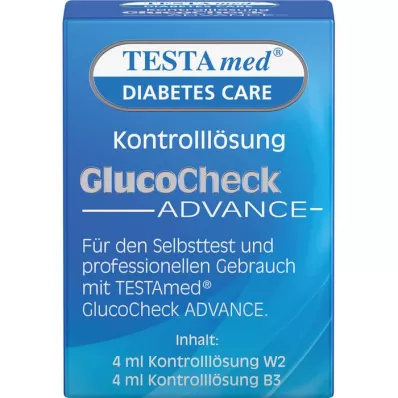 TESTAMED GlucoCheck Advance controleoplossing, 4 ml