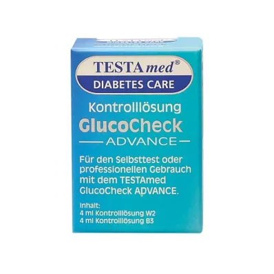TESTAMED GlucoCheck Advance controleoplossing, 4 ml