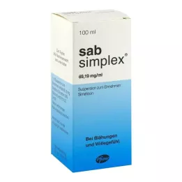 SAB simplex orale suspensie 100 ml, 100 ml