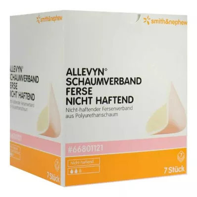 Allevyn foamverband hiel niet-klevend, 7 stuks Allevyn foamverband hiel niet-klevend, 7 stuks