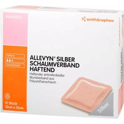 Allevyn zilverschuimverband 12x13 cm zelfklevend, 12 st Allevyn zilverschuimverband 12x13 cm zelfklevend, 12 st
