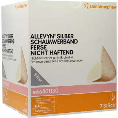 Allevyn zilverschuimverband hiel niet-klevend, 7 st Allevyn zilverschuimverband hiel niet-klevend, 7 st