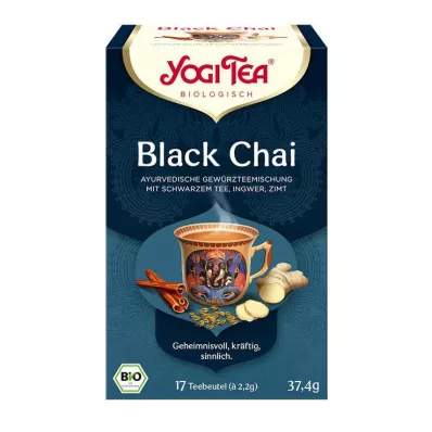 Yogi Thee Zwarte Chai Biologisch, 17X2,2 g