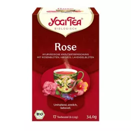 YOGI TEA Roos organisch filterzakje, 17X2 g