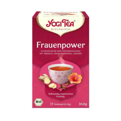 YOGI TEA Womens Power Tea Biologisch Filterzakje, 17X1.8 g