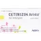 CETIRIZIN Aristo voor allergieën 10 mg filmomhulde tabletten, 50 st