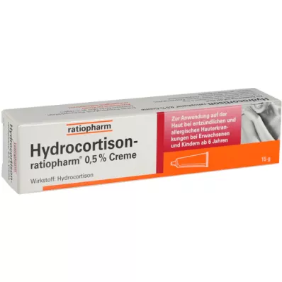 HYDROCORTISON-ratiopharm 0,5% crème, 15 g