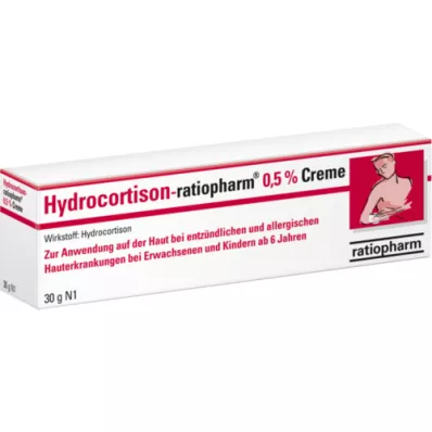 HYDROCORTISON-ratiopharm 0,5% crème, 30 g