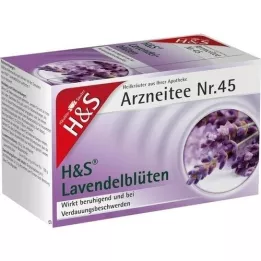 H&amp;S Lavendelbloemen Filterzakje, 20X1,0 g