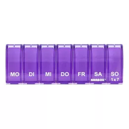 Anabox 1x7 paars (1 stuk)