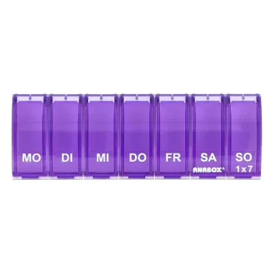 ANABOX 1x7 paars, 1 pc