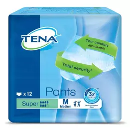 TENA PANTS super M ConfioFit wegwerpbroekje, 12 stuks